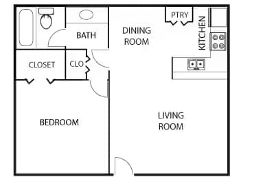Unit 436 436 floor plan