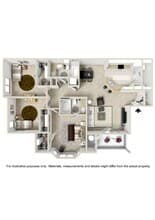 The Katy & The Burleson 08.206 floor plan
