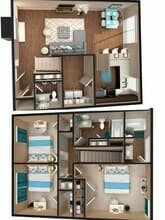 3x2.5 Venue B floor plan