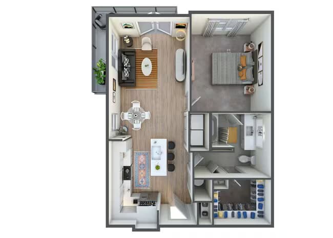 Unit 4401 4401 floor plan