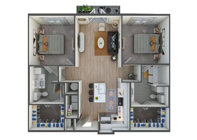 Unit 4303 5412 floor plan