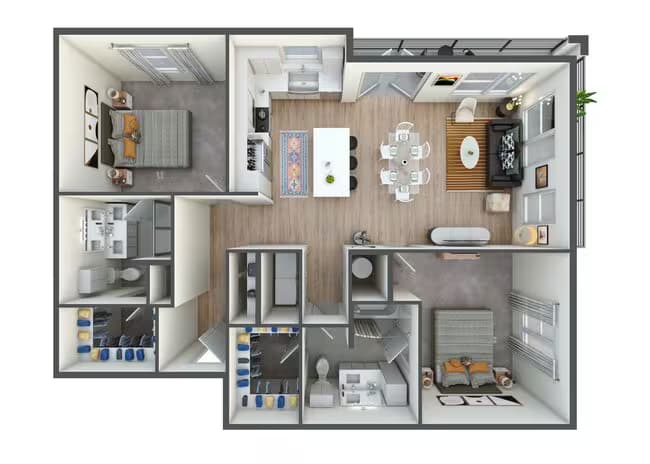 B4 3223 floor plan