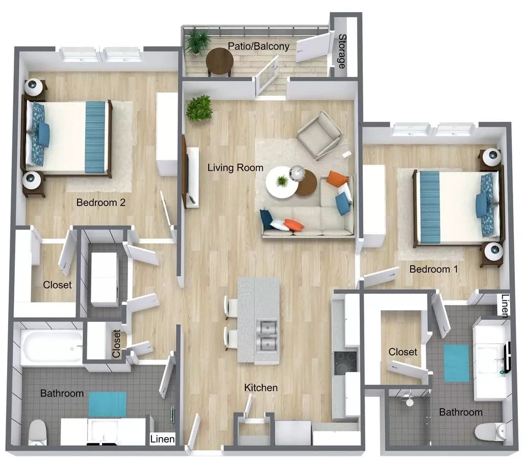 Frankford 1446 floor plan