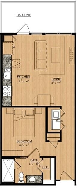 Unit 307 307 floor plan