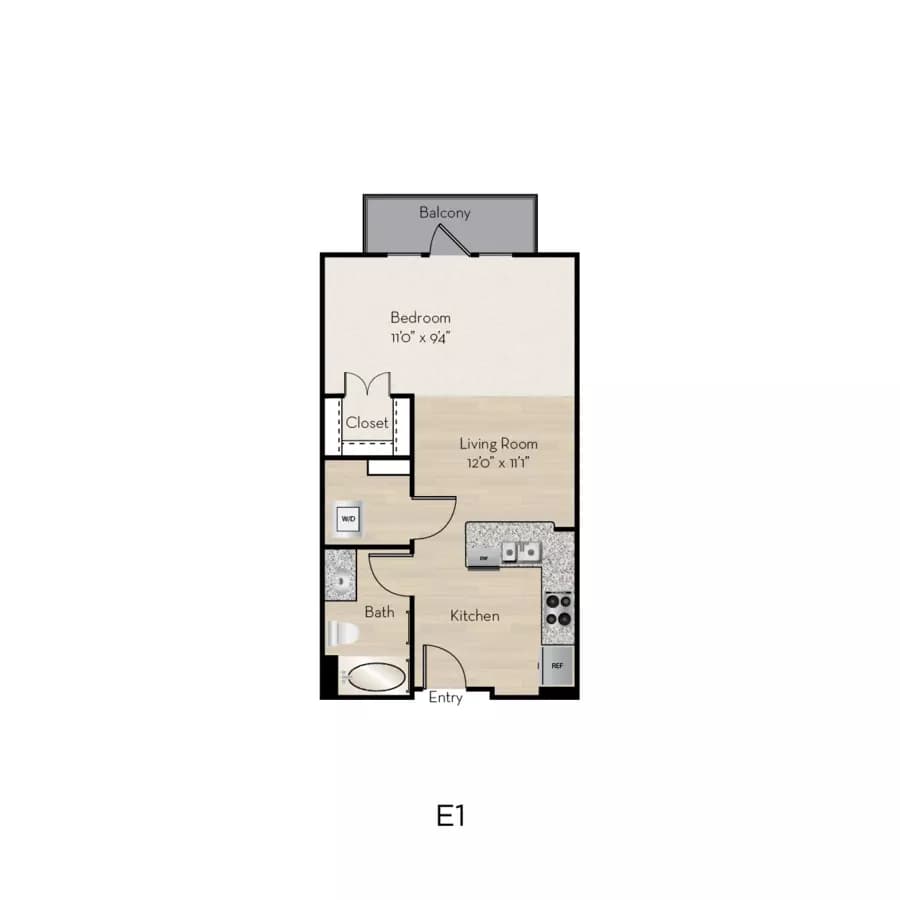E1 571 floor plan