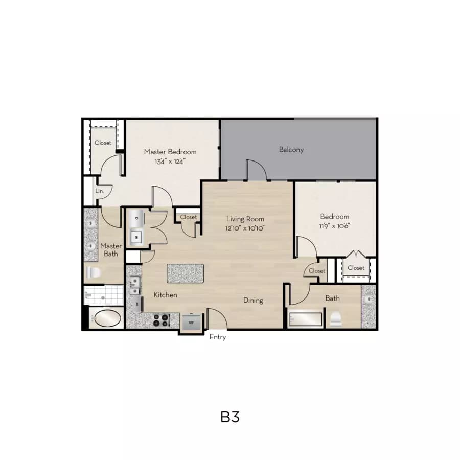 B1 343 floor plan