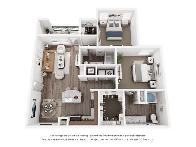 Unit 138 214 floor plan