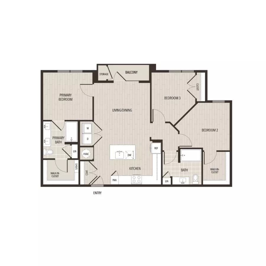 C1 2407 floor plan