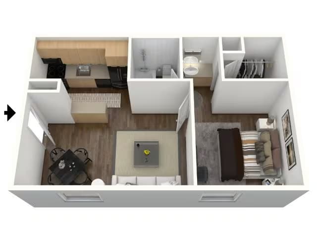 Unit 18-1824 18-1824 floor plan