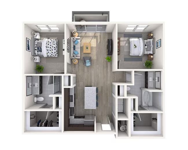 Unit 01-1220 08 - 1139 floor plan