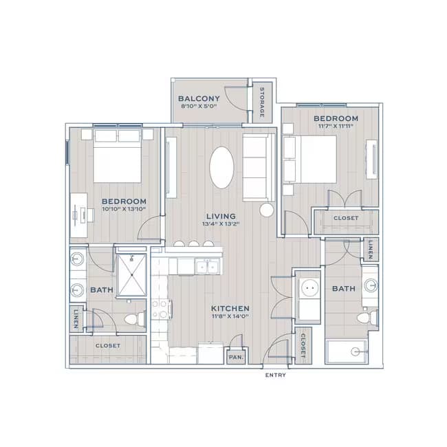 Unit 5312 5312 floor plan