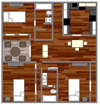 Unit 227 227 floor plan