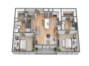 B1 2305 floor plan