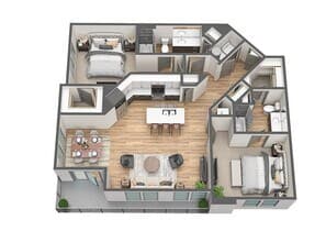 B2 2316 floor plan