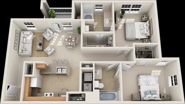 Unit 01201 01201 floor plan