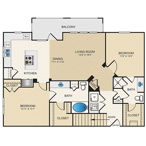 B2G 03213 floor plan