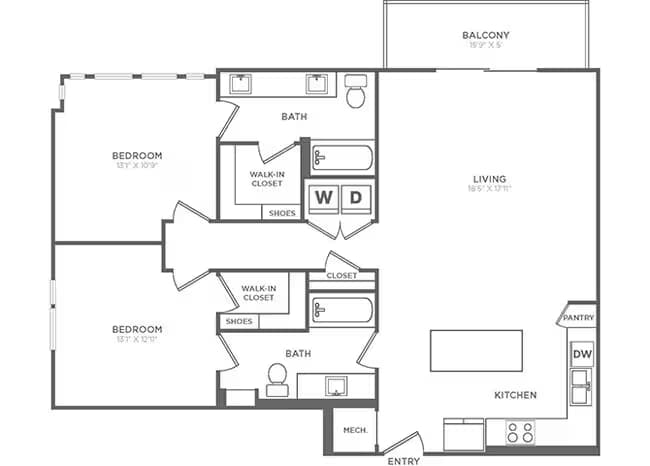 B2 0218 floor plan