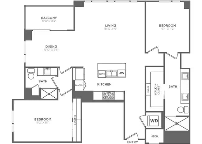 TB1 1735 floor plan