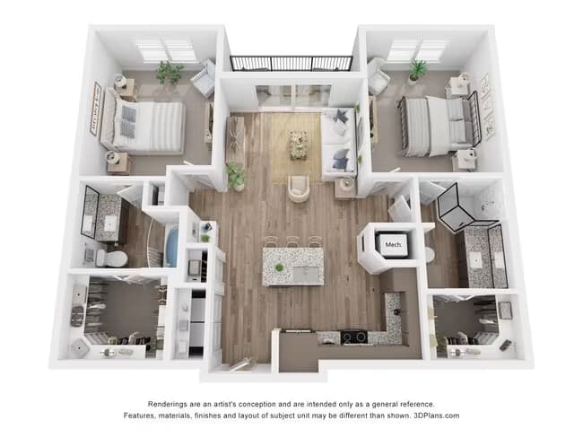 Unit 2405 2405 floor plan