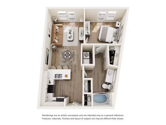 Unit 1121 1121 floor plan