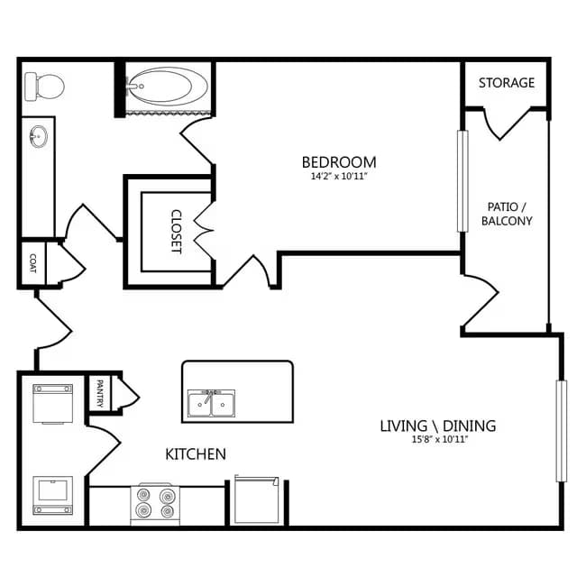A4 1306 floor plan