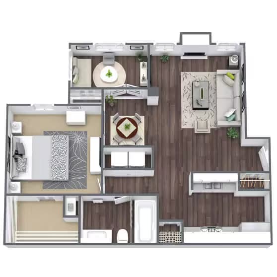 A5 - with Sunroom 0614 floor plan