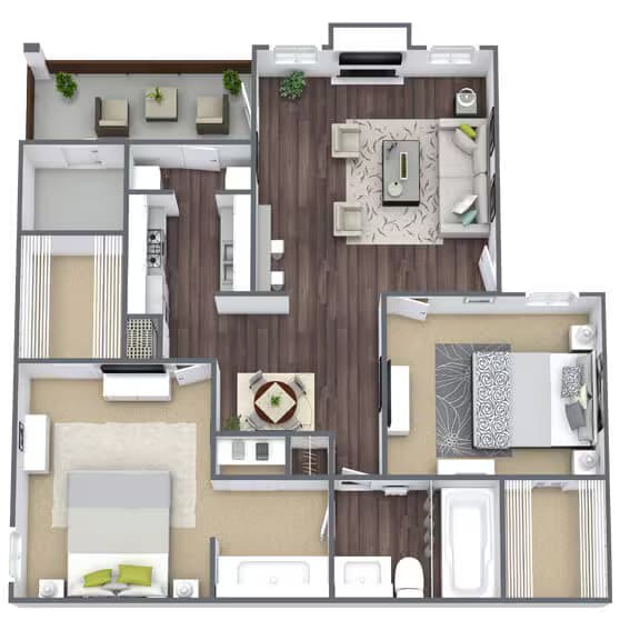 Unit 0505 1601 floor plan