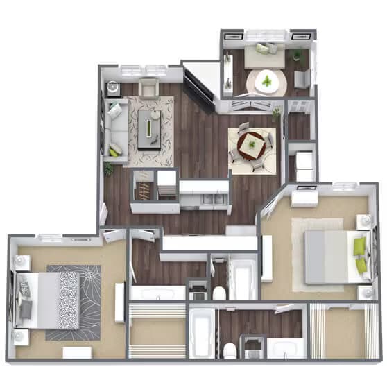 Unit 1212 1212 floor plan