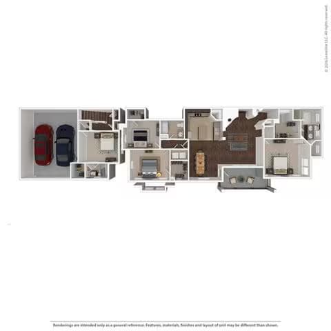Unit 3407 3407 floor plan