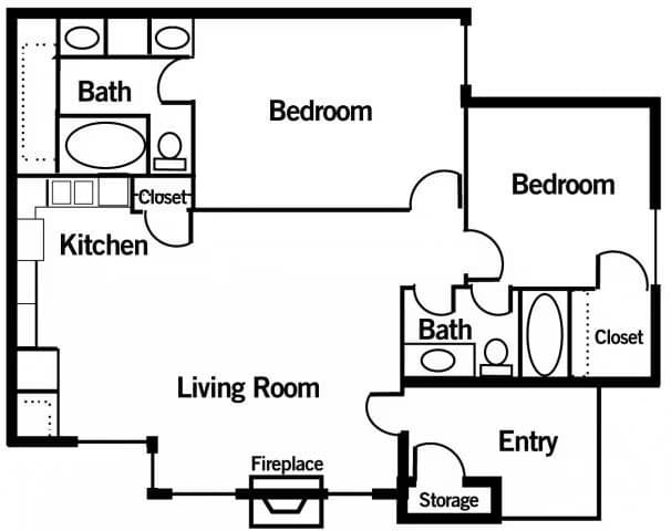 B2 101 floor plan
