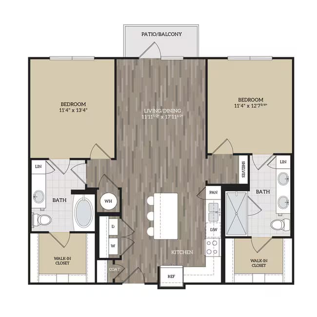 B1 4302 floor plan