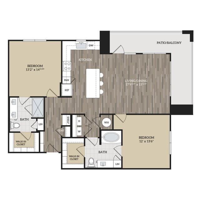 Unit 2301 2301 floor plan
