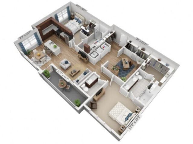 Virtuoso 2-238 floor plan