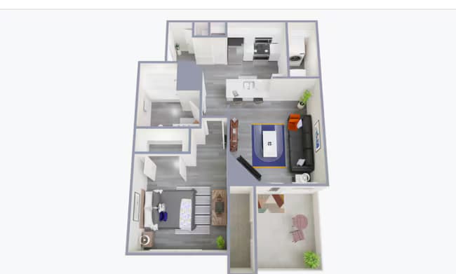 Unit 1232 1232 floor plan
