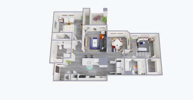 Unit 0936 0931 floor plan