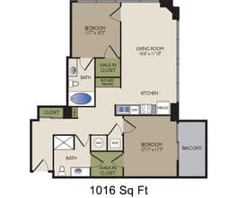 A1 1602 floor plan