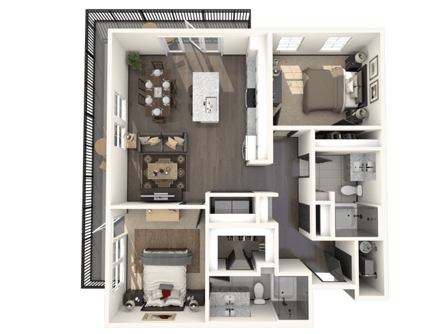 Unit 402 402 floor plan