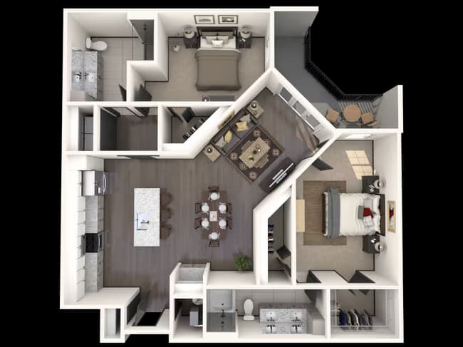 Tangerine 419 floor plan