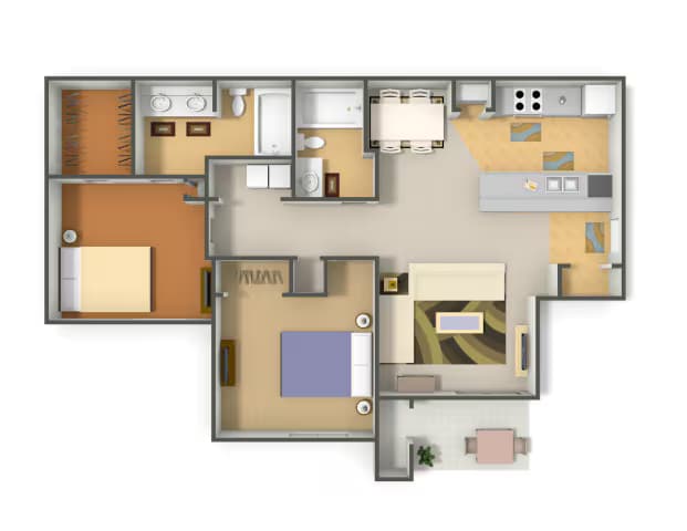 Unit 325 325 floor plan