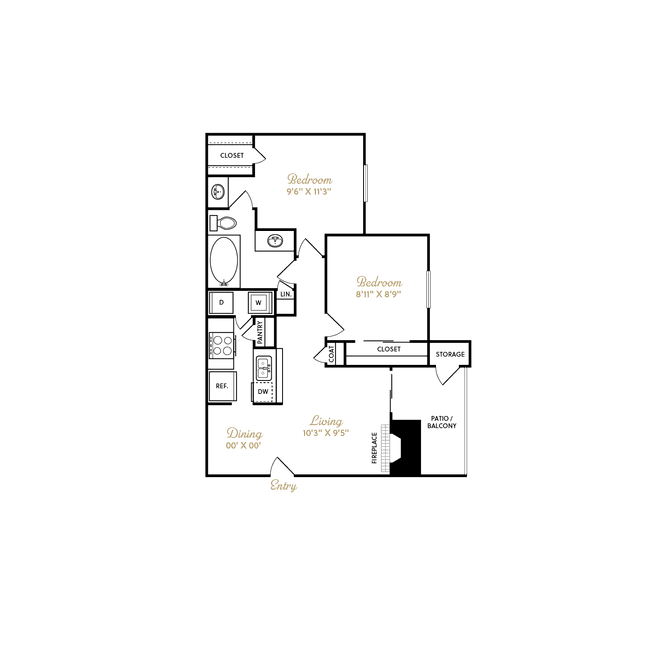 Unit 705 705 floor plan