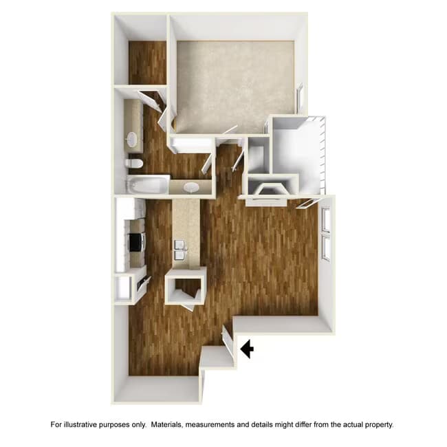 Sawgrass-A3 1101 floor plan