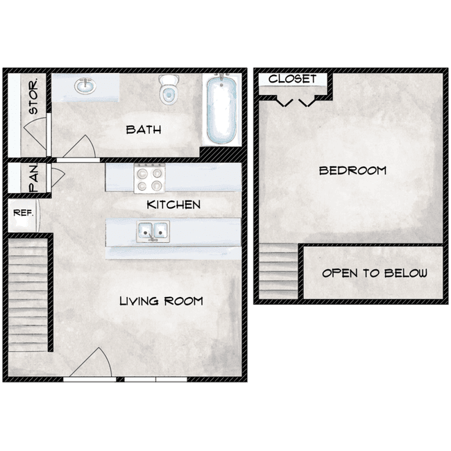 Unit 125 125 floor plan