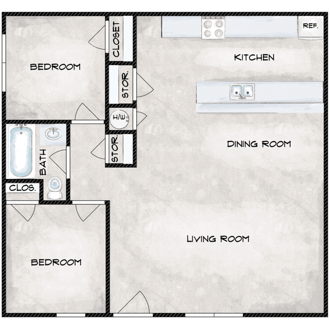 Unit 136 136 floor plan