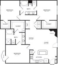 C1 1208 floor plan