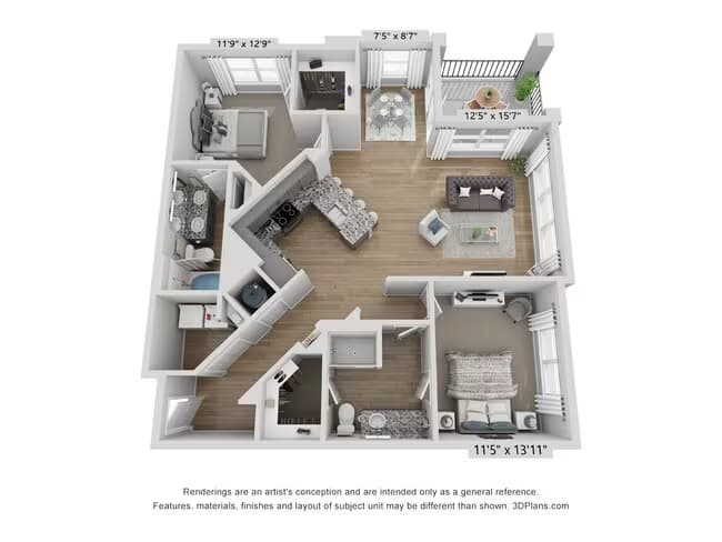 Unit 3313 3313 floor plan