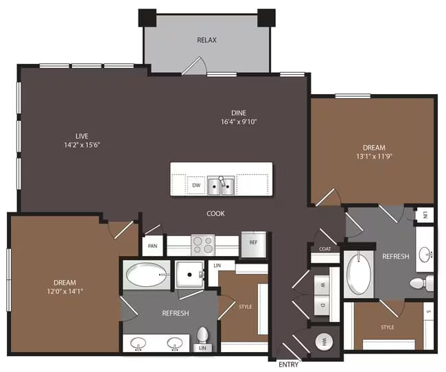 Unit 06202 06202 floor plan