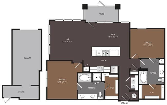 Unit 06102 06102 floor plan