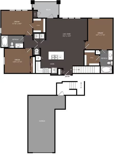 Unit 3202 12202 floor plan