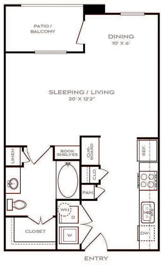 Unit 8104 8105 floor plan