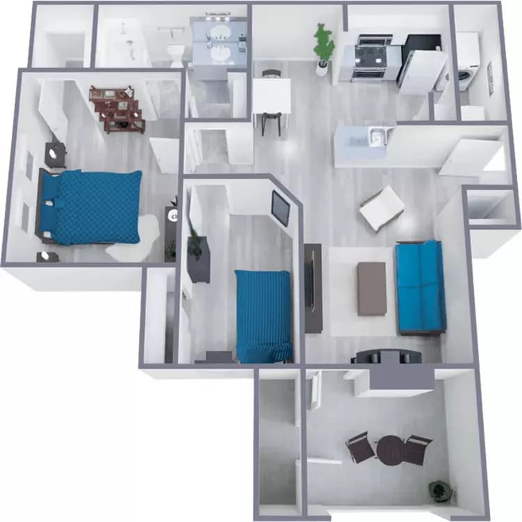 Unit 332 332 floor plan